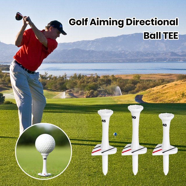 LJNYFDC Golf Training Tees 6Pcs Plastic Golf Tees Reduce Friction and Resistance Professional Golf Driver Tees 7.5/8/8.5cm Curved Serving Pins for Practice