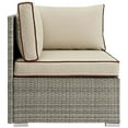 thumbnail image 2 of Modway Repose Outdoor Patio Corner in Light Gray Beige, 2 of 3