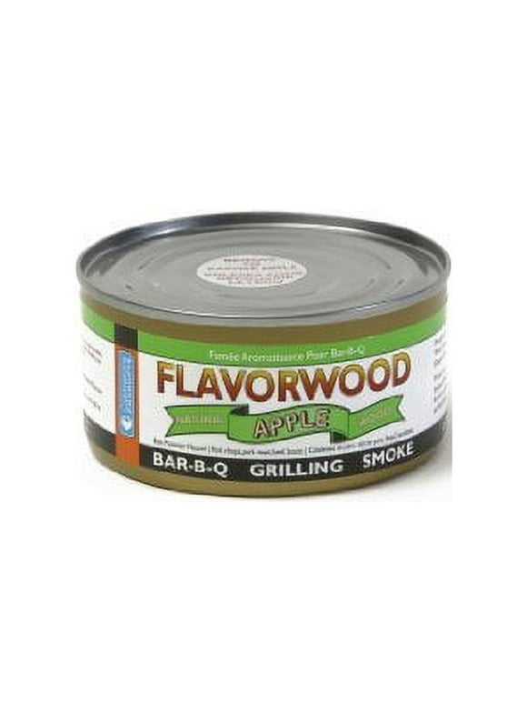 Grilling Smoke - Reusable Flavorwood BBQ Grill Smoke in a Can (Natural Apple Wood) - Easily Infuse Natural Wood Flavor