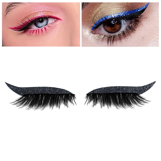 Pegatinas De Pestañas shamjiam Ñas Autoadhesivas Para Maquillaje Negro