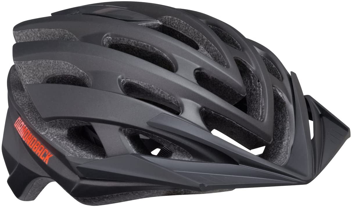 matte black bike helmet