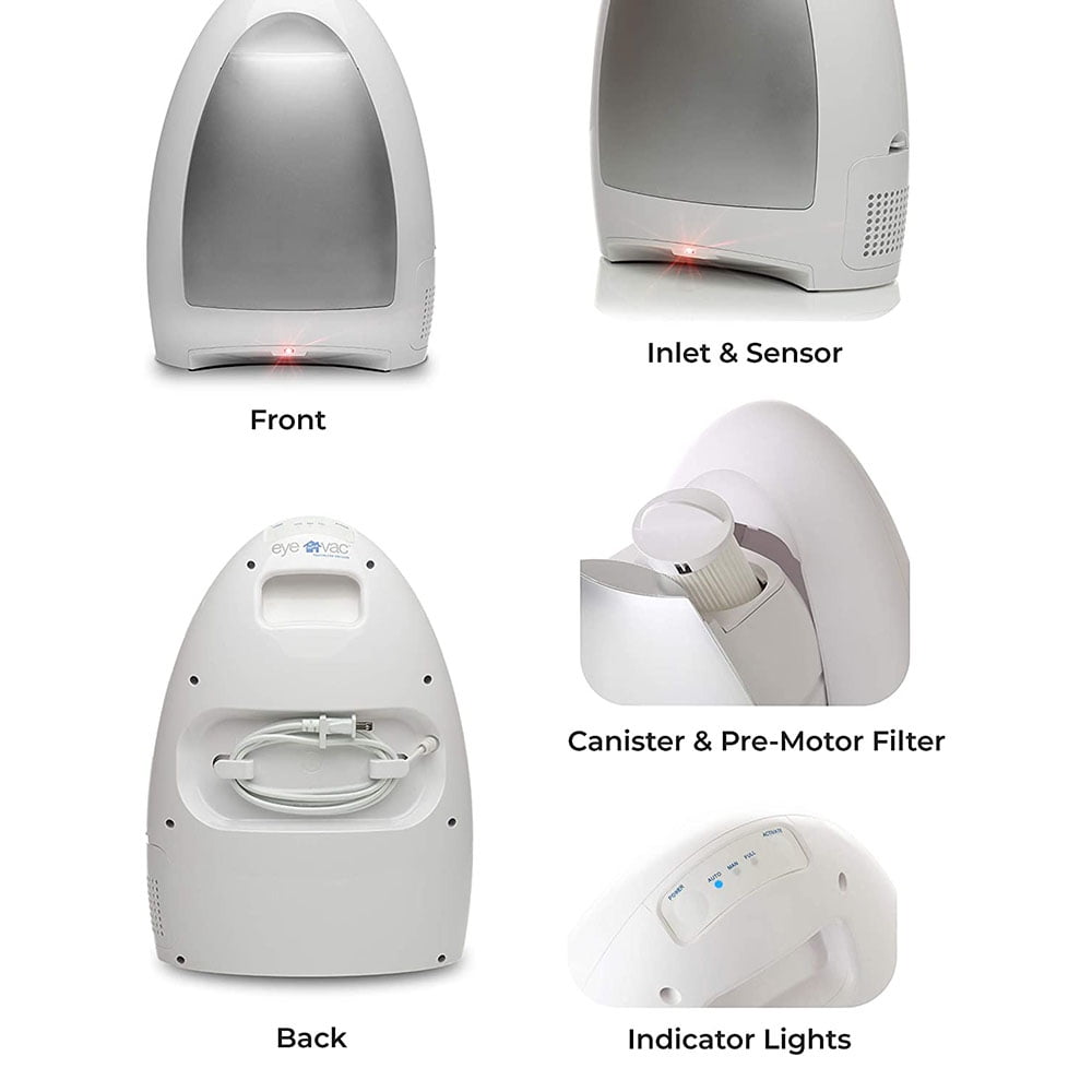 Eye Vac home touchless Stationary Vacuum, Dual High Efficiency Filtration lagoagrio.gob.ec