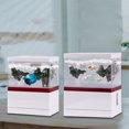 thumbnail image 3 of Fish Tank Aquarium With Bottom Compartments, Small Ecological Betta Tank, Desktop Mini Fish Tank, Acrylic Transparent Aquarium, Ultra Quiet Desktop Decoration For Office, 3 of 9