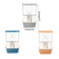 thumbnail image 3 of Hanging Food Feeding Bowl for Hedgehogs Less Waste Hanging Rabbit Food Feeder Small Animal Feeding Supplies orange, 3 of 4