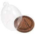 thumbnail image 6 of Egg Glass Cover Display Dome Compact Size Decor 19.00X13.00X13.00CM, 6 of 8