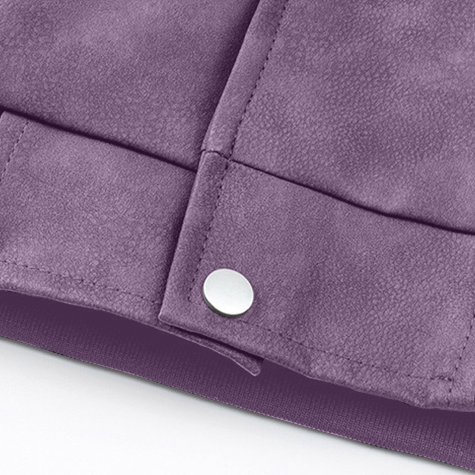 Maoxin Men Jacket Men's Fashion Casual Outdoor Leather Clip Long Sleeve Hooded Casual Coat/jacket Hardshell Jacket Jackets for Men , Purple , 2XL