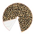 thumbnail image 3 of Bingfone Christmas Tree Skirt Mat Christmas Decoration Interior 36"-Leopard Print, 3 of 8