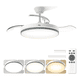 thumbnail image 2 of Ventilador De Techo Moderno Con Luz Y Control Remoto 42'' Belug, Blanco, 2 of 5
