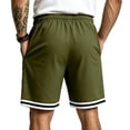 thumbnail image 6 of Jogging Shorts Men Jerdar Men's Basketball Shorts with Zipper Pockets Lightweight Quick Dry Mesh Athletic Running Shorts, 6 of 9