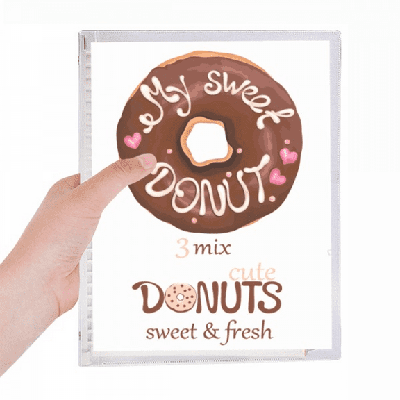 chote dessert sweet food notebook loose diary refillable journal statiry