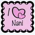 thumbnail image 2 of CafePress - I Love Nani Infant Bodysuit - Baby Light Bodysuit, Size Newborn - 24 Months, 2 of 4