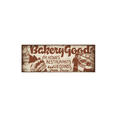 thumbnail image 1 of Bakery Goods Vintage Metal Wall Decor, 1 of 1
