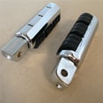 thumbnail image 2 of HTT-MOTOR Chromed Aluminum Rubber Front Foot Peg For Yamaha Road Star Warrior 2002-2009, 2 of 4