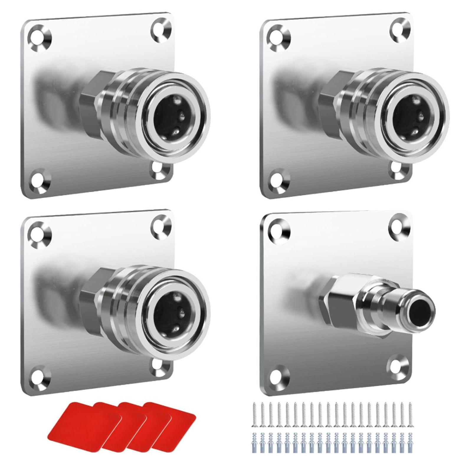 Sturdy Metal Wall Bracket for Pressure Washers Universals Mounting Systems with Quick Connection Interfaces