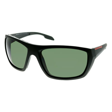 Prada Linea Rossa Polarized Green Rectangular Mens Sunglasses PR-PS06SS-1BO5X1-61