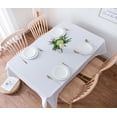 thumbnail image 2 of Nappe de table solide 100 % coton Fabstyles Hotel, 2 of 4