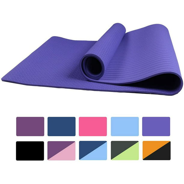 Grommen Ananiver Gezondheid Yoga Mat Non Slip Exercise Mat Extra Thick Workout Mat for Yoga, Eco  Friendly Exercise Yoga Mat High Density Fitness Pilates Mat with Carrying  Strap, 72"x 24"x 6mm - Walmart.com