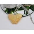 thumbnail image 4 of Citrine Butterfly pendant Necklace Crystal Citrine pendant November Birthstone, 4 of 4