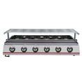 thumbnail image 6 of Aiqidi 6-Burner BBQ Grill Portable Gas Barbecue Grill Stainless Steel Outdoor Smokeless Barbecue Tool for Picnic Backyard Cooking, 6 of 12