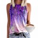 thumbnail image 2 of Camiseta holgada sin mangas con cuello redondo y estampado de moda para mujer Pompotops lopia993816, 2 of 4