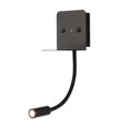 thumbnail image 2 of Bedside Reading Light Wall Mounted Reading Light Modern Bedside LED Light Warm White Light with Adjustable Lighting Angle USB Charging Port for Bedroom Living Room Study, 2 of 9