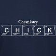 thumbnail image 3 of CafePress - Chemistry Chick Women's Dark T Shirt - Women's Traditional Fit Dark T-Shirt, 3 of 4