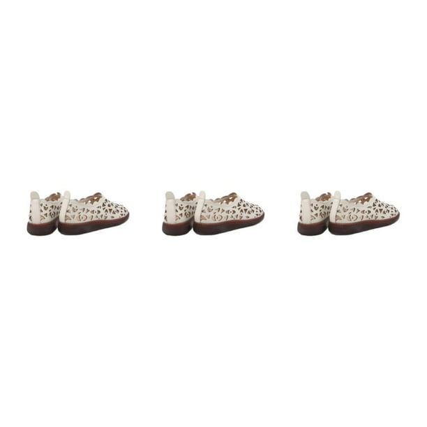 Zapatos Planos Minnieouse para Mujer Calzado Cómodo y Elegante Blanco 2023