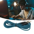 thumbnail image 1 of 3.5mm 5 Pole Plug To 4 Pole Plug Cable, 2m Length Replacement 3.5mm Headset Cable  For A10, 1 of 8