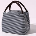 thumbnail image 5 of Kyusrd Lunch Box Insulated Reusable Portable Stripe oxford clothLunch Bag With Zipper and Hand Held Leakproof cooler Bag for Work Lunches Outdoor Picnics Lunch Box for Women Men, 5 of 9