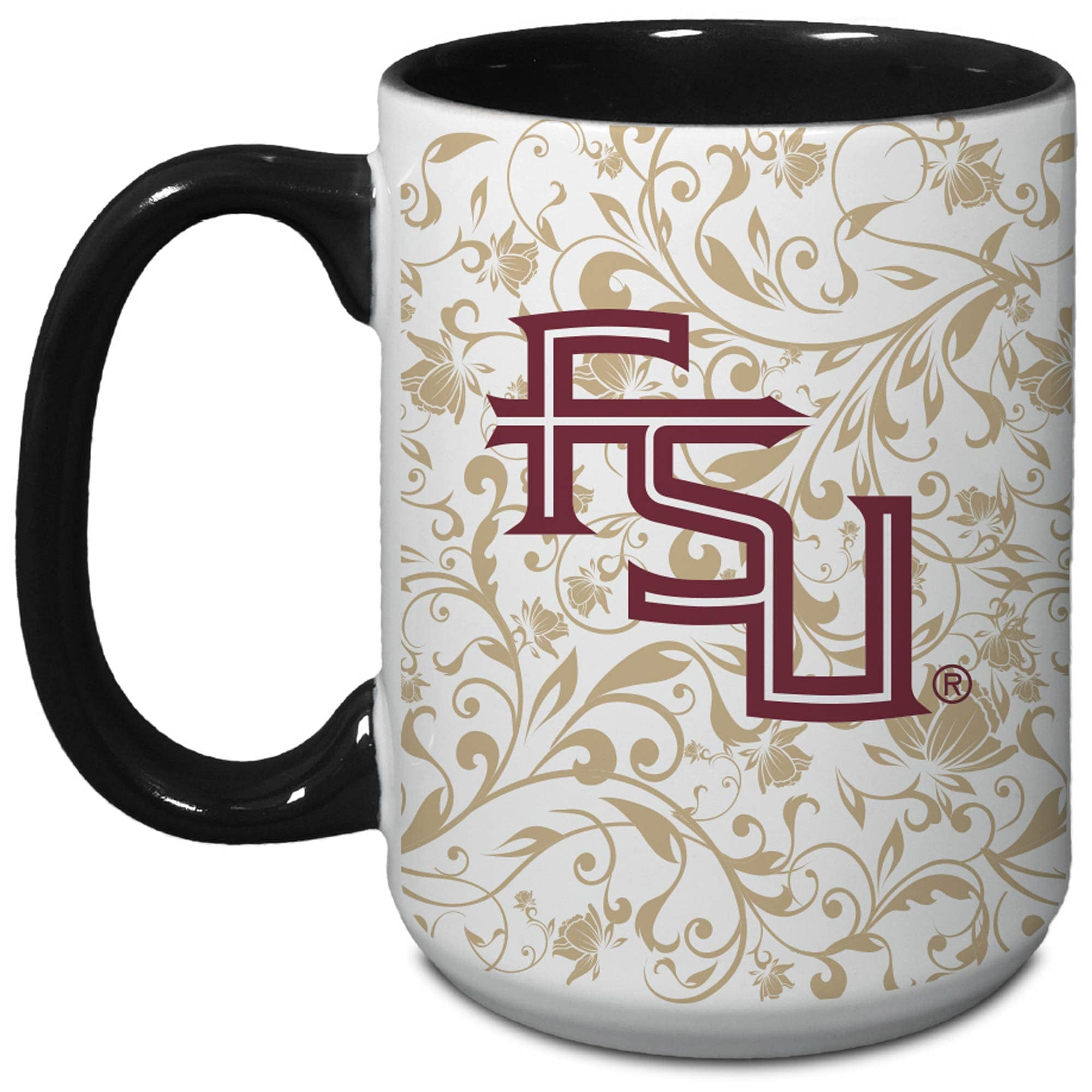 Single Mug 15oz Sculpted Florida State Seminoles NCAA Coffee Mug 