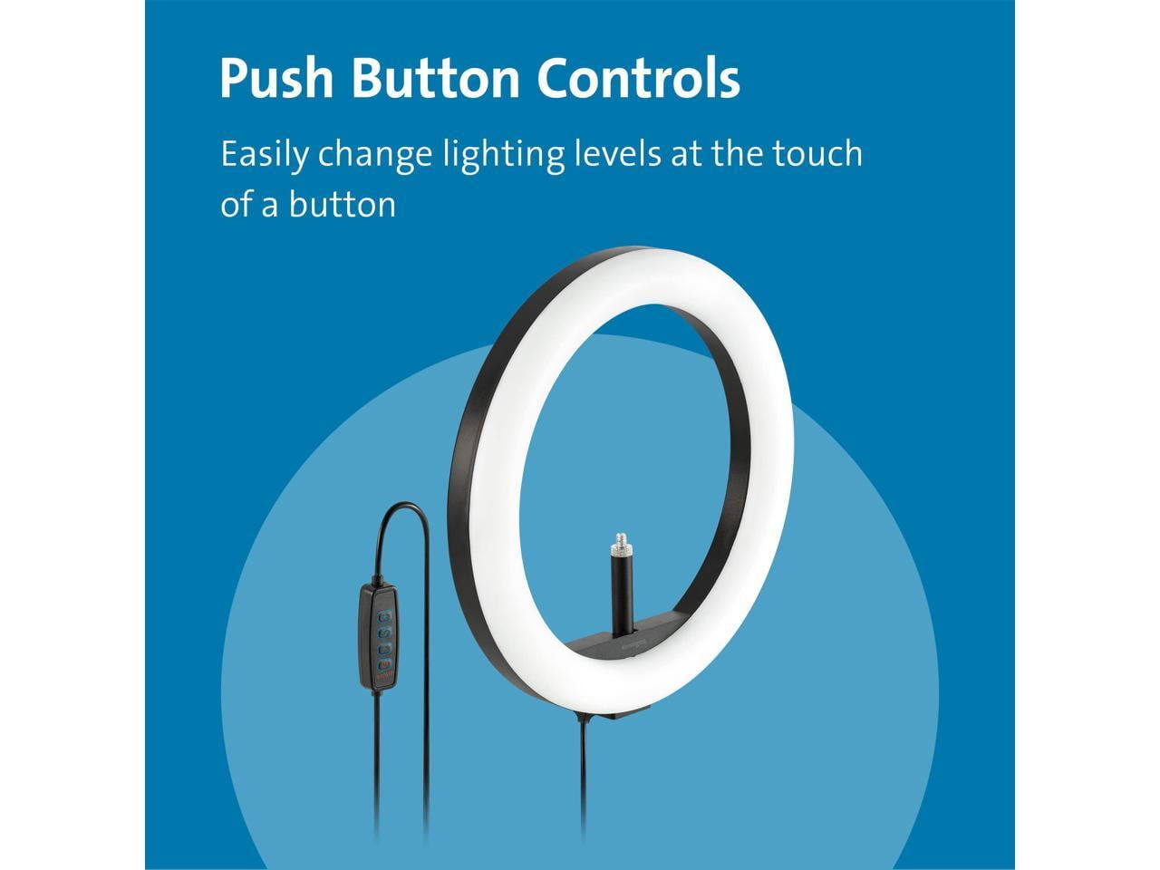 L1000 Bicolor Ring Light with Webcam Mount - Lighting and Mounting Accessories