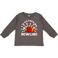 thumbnail image 3 of Inktastic I'd Rather Be Bowling Boys or Girls Long Sleeve Toddler T-Shirt, 3 of 5
