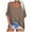 Coffee, variant on HOWPAY Womens Summer Tops Short Sleeve Crew Neck Solid Color T Shirts Baggy Loose Fit Work Blouse Soft Oversized Workout Casual Y2K Clothes Black L