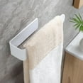 thumbnail image 3 of Product Classification Rack Storage 2 Hand Towel Holder Self Bathroom Towel Bar for Wall Brushed Black Transparent Acrylic Self Towel Rack Crafted from Acrylic with One Generation of Acrylic, 3 of 4