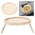 thumbnail image 3 of Plateau à Clipser Maison Collations Table de Sofa Table 9,8 Po pour Bras Rond Forme Ronde Plateaux Tv, 3 of 8