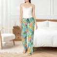thumbnail image 4 of Bingfone Pyjamas Motif Ananas Mignons pour Femmes, Pantalon de Pyjama avec Poches-Moyen, 4 of 6