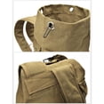 thumbnail image 4 of Guardurnaity al aire libre Touring de gran capacidad Multifuncional Conveniente Diseño simple Bolsa Lienzo Deportes Montañismo Mochilas Caqui, Estándar 45x26x20cm Guardurnaity AP015009-02, 4 of 6