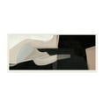 thumbnail image 1 of Stupell Industries Distorted Desert Shapes Dark Bold Abstract Arrangement, 7 x 17, Designed by Kippi Leonard, 1 of 1