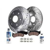 Detroit Axle Ford F-150 2010 - 2018 Front Brake Pad and Rotor Kit