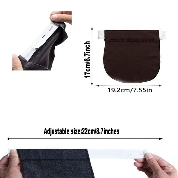 Pantalon élastique réglable pour femmes enceintes, ceinture de