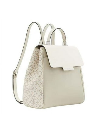  Calvin Klein Reyna North/South Tote, Almond/Taupe/Java :  Clothing, Shoes & Jewelry