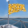 thumbnail image 7 of Kll Cute Bee Butterfly Yelllow Flag 4x6 Ft Parade Party Flag Outdoor Flag Decorative Flag Banner Flags Garden Flag Home House Flags, 7 of 7