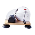 thumbnail image 1 of DOLITY Trancheuse à Pain Manuelle avec Manivelle Outil de Cuisson Premium Ajustable Blanc, 1 of 9