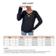 thumbnail image 5 of Mujeres V Cuello Criss Cross Otoño Suéteres Camisas Moda Punto Jersey Casual Manga Larga Tops, 5 of 5