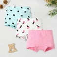 thumbnail image 2 of BOBOGOJP Girls Underwear Cotton Toddler Girls Panties Cute Comfortable Little Girl Underwear Pack Soft Breathable Boyshorts Pink for Size 6-7 Years, 2 of 5