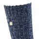 thumbnail image 2 of BIRKENSTOCK Calcetines para damas - medias, Cotton Twist, hilo de algodón mouliné Azul 36-38, 2 of 3