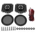 thumbnail image 1 of 1 Pair 4.2in Car Audio Speakers Dome Vehicle Tweeter 4 12V Loudspeakers Universal for Automobile, 1 of 5