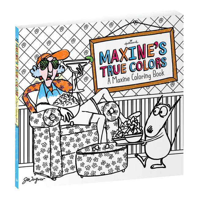 Hallmark Candyland Maxine S True Colors Coloring Book Paper Walmart Com Walmart Com