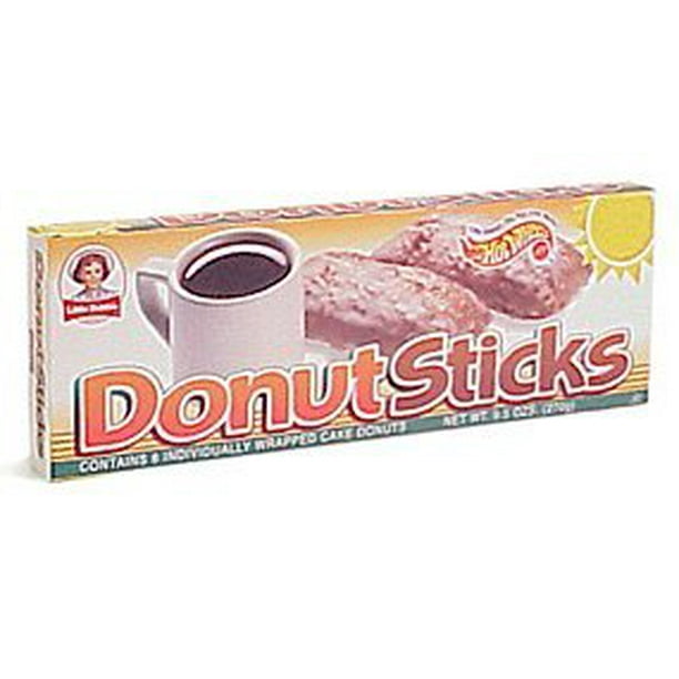 Little Debbie Snacks Donut Sticks, 6Count Box (Pack of 6) Walmart