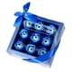 thumbnail image 1 of Jabón de rosas artificiales con flores en caja de regalo, decoración de San Valentín, 5,3 x 5,3 x 2 pulgadas Azul, 1 of 9